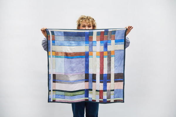 Printed Silk Scarf - Mariana